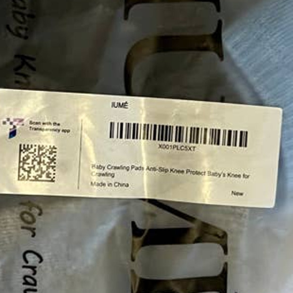 Iume Baby Crawling Pads Anti-Slip Knee Protect Baby’s Knee for Crawling set of 5 - Picture 2 of 4